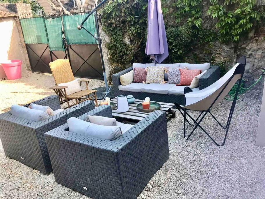 La Guimiette Maison A 40M De Paris サン・タルヌー・アン・イブリーヌ エクステリア 写真
